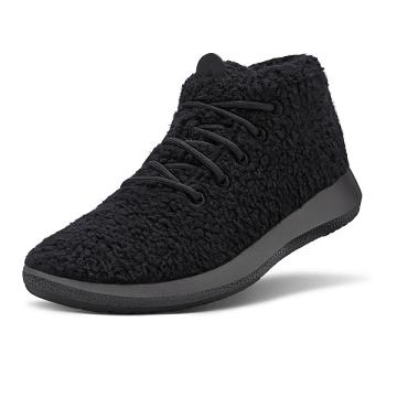 Altos Allbirds Lana Runner-up Fluffs Mujer Negros | MX4648LH