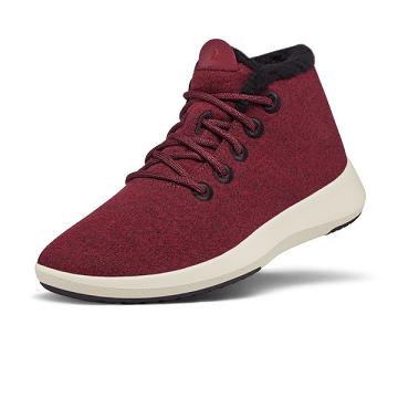 Altos Allbirds Lana Runner-up Mizzle Fluffs Hombre Rojos | MX4216OR