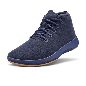 Altos Allbirds Lana Runner-up Mizzles Hombre Azul Marino | MX4233KI