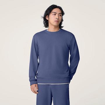 Camisas Allbirds R&R Sweat Hombre Azul Marino Azules | MX4310SO