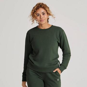 Camisas Allbirds R&R Sweat Mujer Verdes | MX4756HK