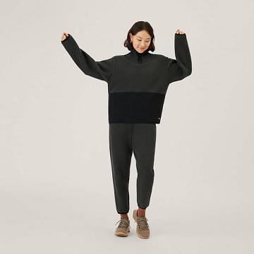 Pantalones Allbirds Fluff Fleece Mujer Negros | MX4764IS