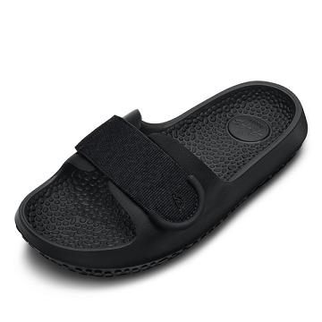 Sandalias de Diapositivas Allbirds Sugar Hombre Negros | MX4124VD