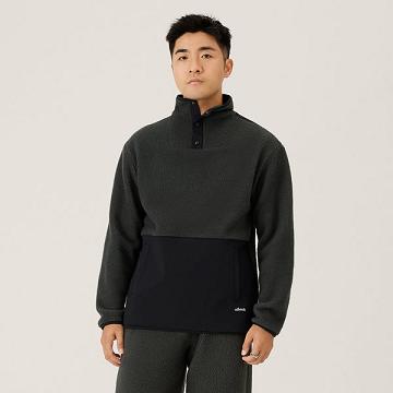 Sudadera Con Capucha Allbirds Fluff Fleece Pullover Hombre Negros | MX4330NB