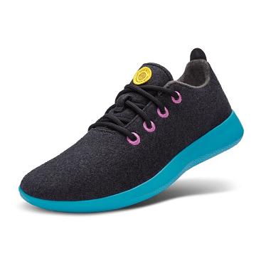 Tenis Allbirds Lana Runner Hombre Azules Negros | MX4059PQ