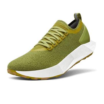 Tenis Impermeables Allbirds Lana Flyer Mizzles Hombre Verde Oliva | MX4238FM