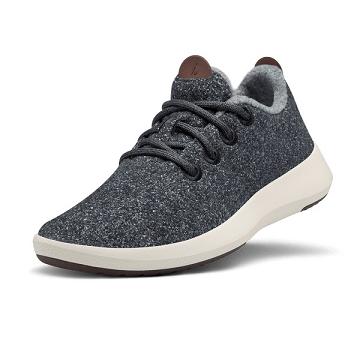 Tenis Impermeables Allbirds Lana Mizzles Mujer Grises Blancos | MX4720MA