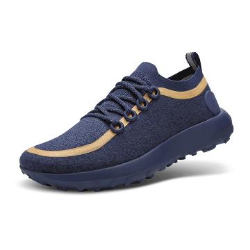 Tenis Impermeables Allbirds Trail Runner SWT Mizzles Hombre Azul Marino | MX4246YU