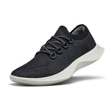 Tenis Para Correr Allbirds Tree Dasher 1 Hombre Negros Blancos | MX4171WY