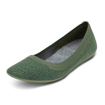 Tenis Planos Allbirds Lana Breezers Mujer Verdes | MX4679FM