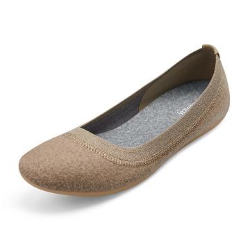 Tenis Planos Allbirds Lana Breezers Mujer Marrom | MX4680DN