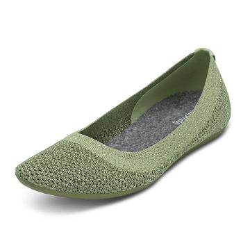 Tenis Planos Allbirds Tree Breezers Mujer Verdes | MX4670HK