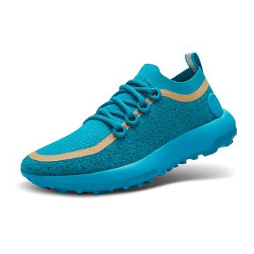 Tenis Senderismo Allbirds Trail Runner SWT Mizzles Hombre Turquesa | MX4213SO