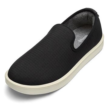 Tenis Slip On Allbirds Lana Lounger Woven Hombre Beige Negros | MX4087OR