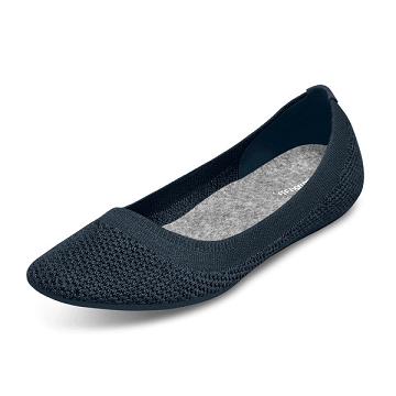 Tenis Slip On Allbirds Tree Breezers Mujer Azul Marino | MX4538NB