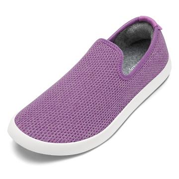 Tenis Slip On Allbirds Tree Loungers Hombre Morados Blancos | MX4101DN