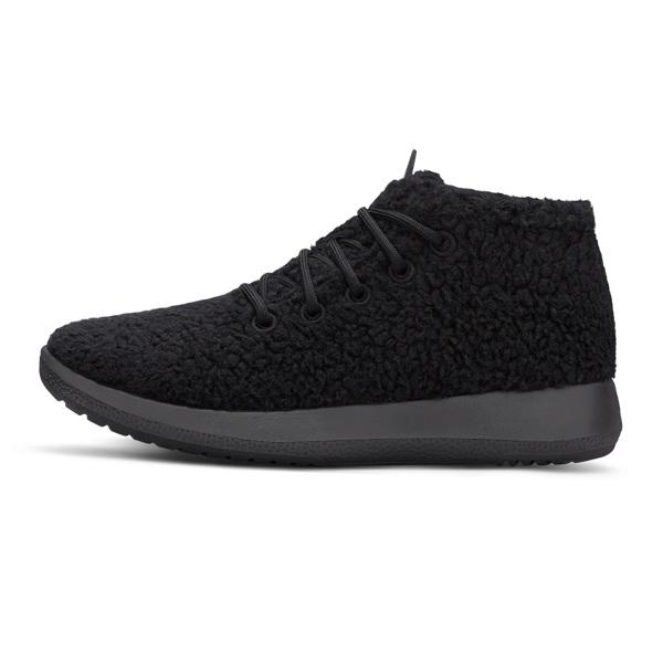 Altos Allbirds Lana Runner-up Fluffs Hombre Negros | MX4223WY