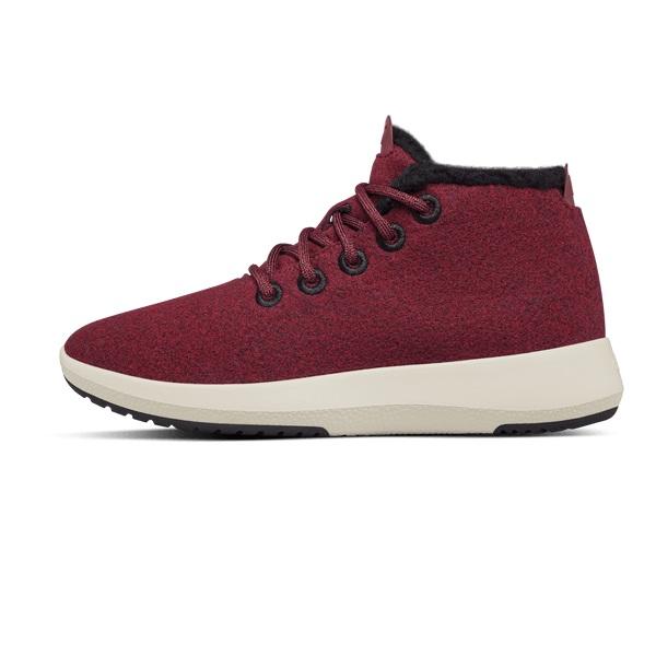 Altos Allbirds Lana Runner-up Mizzle Fluffs Mujer Rojos | MX4644VD