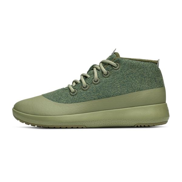 Altos Allbirds Lana Runner-up Mizzle Plus Hombre Verde Oliva | MX4226NB