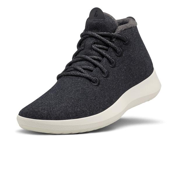 Altos Allbirds Lana Runner-up Mizzles Hombre Negros Blancos | MX4230XF