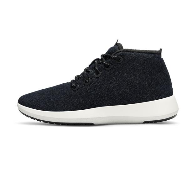 Altos Allbirds Lana Runner-up Mizzles Mujer Negros Blancos | MX4662YU