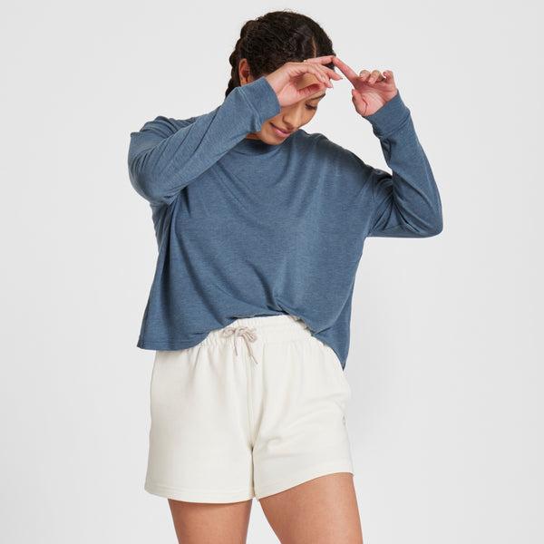 Bermudas Allbirds R&R Sweat Mujer Blancos | MX4749CE