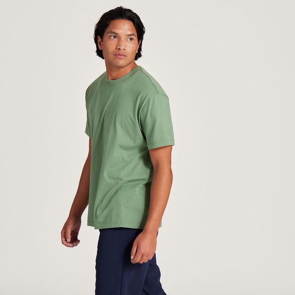 Camiseta Allbirds Allgood Algodon Hombre Verdes | MX4296IS