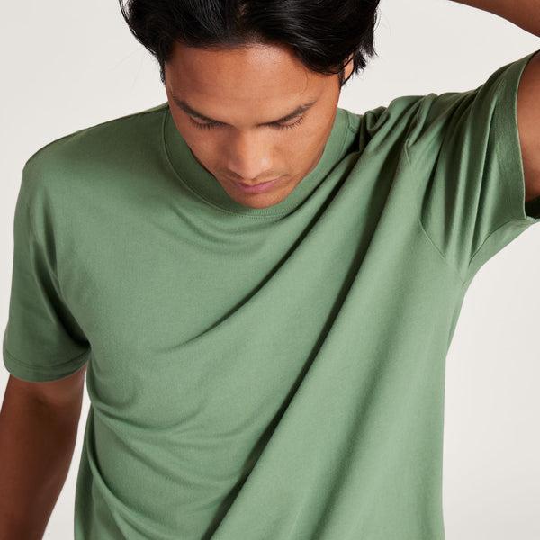 Camiseta Allbirds Allgood Algodon Hombre Verdes | MX4296IS