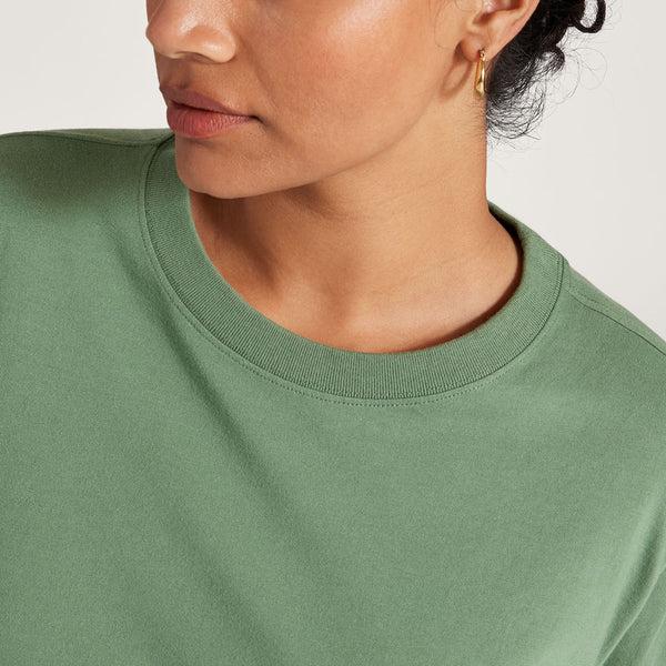 Camiseta Allbirds Allgood Algodon Long Sleeve Mujer Verdes | MX4741RW