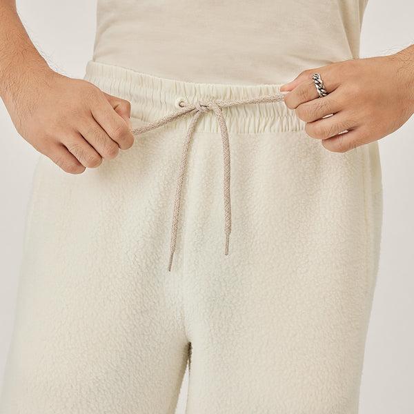 Pantalones Allbirds Fluff Fleece Hombre Blancos | MX4315FM