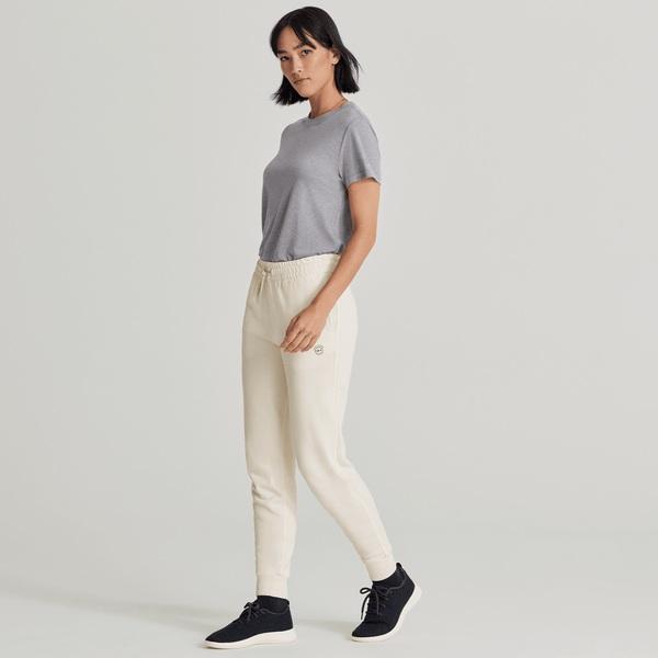 Pantalones Allbirds R&R Sweat Mujer Blancos | MX4768RW