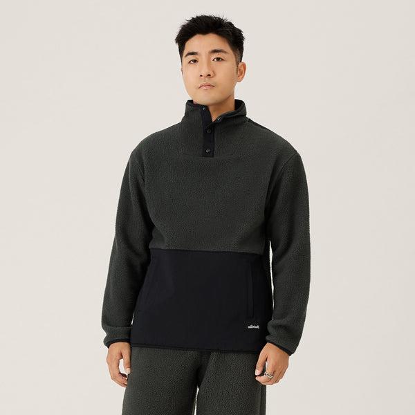 Sudadera Con Capucha Allbirds Fluff Fleece Pullover Hombre Negros | MX4330NB