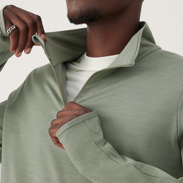 Sudadera Con Capucha Allbirds Performance Quarter Zip Hombre Verdes | MX4325RW