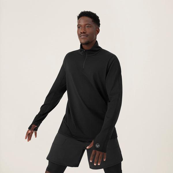 Sudadera Con Capucha Allbirds Performance Quarter Zip Hombre Negros | MX4327WY