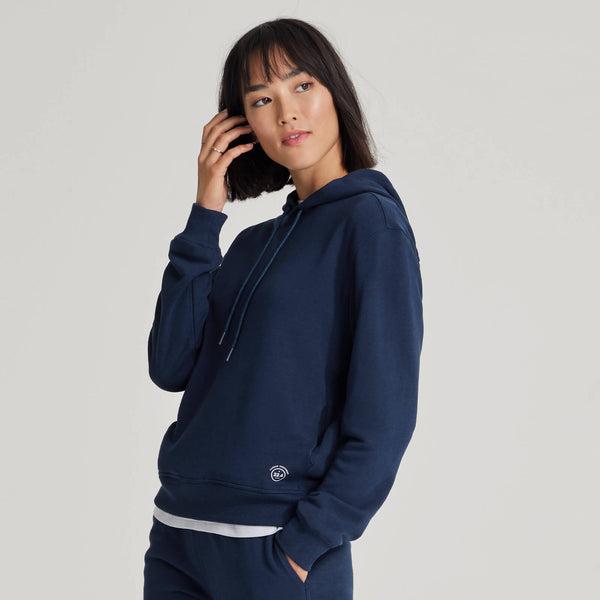 Sudadera Con Capucha Allbirds R&R Mujer Azul Marino | MX4783FM