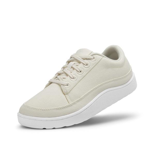 Tenis Allbirds Lona Pacers Hombre Beige Blancos | MX4004DN