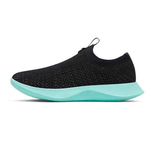 Tenis Allbirds Tree Dasher Relay Hombre Negros Verde Menta | MX4041EX