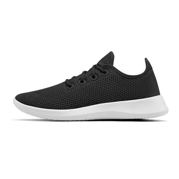 Tenis Allbirds Tree Runner Hombre Negros Blancos | MX4077KI