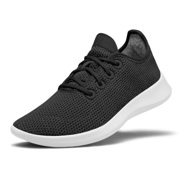 Tenis Allbirds Tree Runner Hombre Negros Blancos | MX4077KI