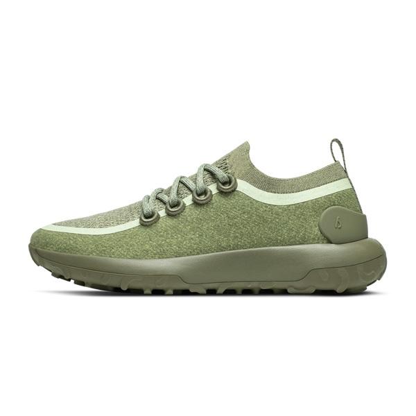 Tenis Impermeables Allbirds Trail Runner SWT Mizzles Hombre Verde Oliva | MX4245UT