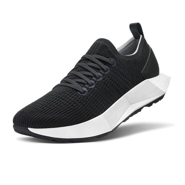 Tenis Para Correr Allbirds Tree Flyers Hombre Negros Blancos | MX4185GL