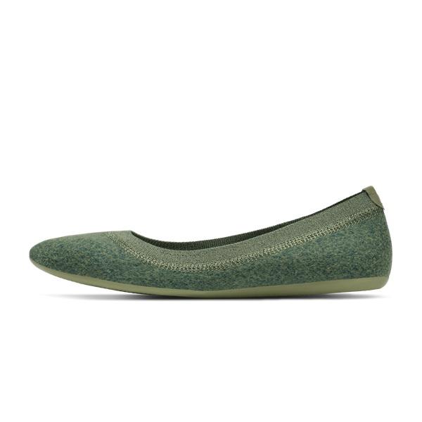 Tenis Planos Allbirds Lana Breezers Mujer Verdes | MX4679FM