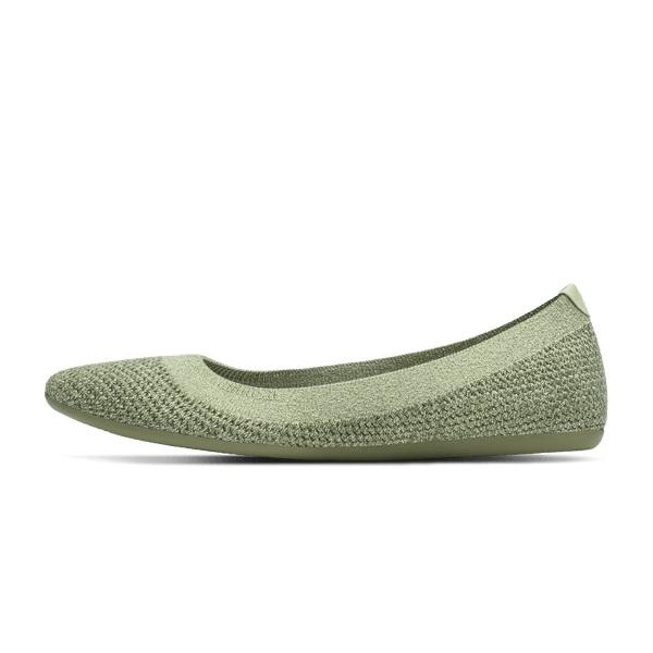 Tenis Planos Allbirds Tree Breezers Mujer Verdes | MX4670HK