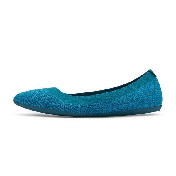 Tenis Slip On Allbirds Tree Breezers Mujer Turquesa | MX4527PQ