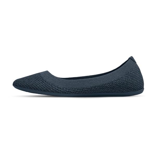 Tenis Slip On Allbirds Tree Breezers Mujer Azul Marino | MX4538NB