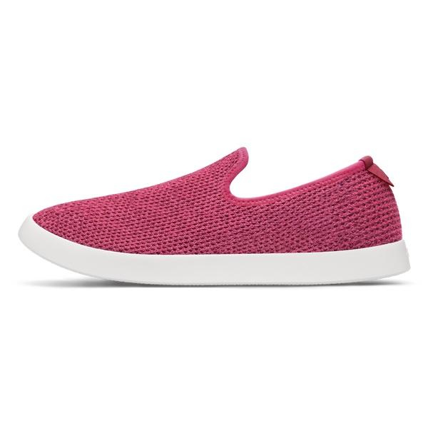 Tenis Slip On Allbirds Tree Loungers Hombre Rojos Blancos | MX4106GL