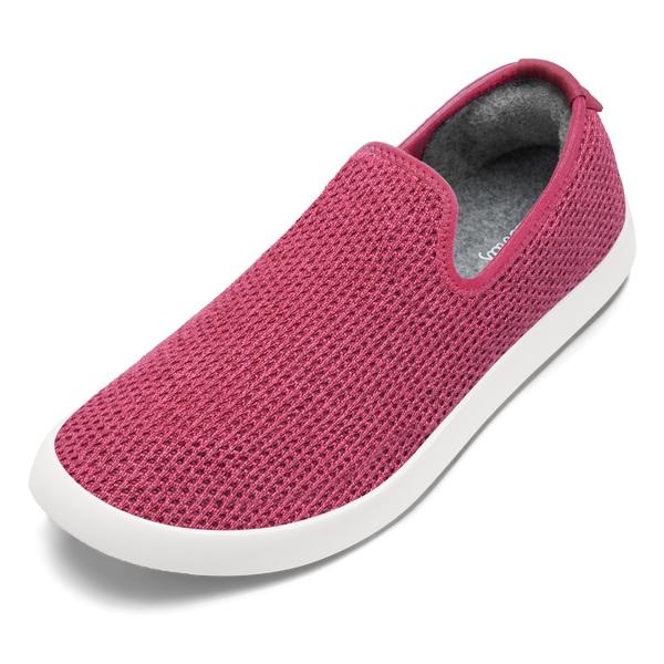 Tenis Slip On Allbirds Tree Loungers Hombre Rojos Blancos | MX4106GL