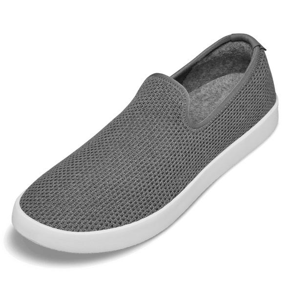 Tenis Slip On Allbirds Tree Loungers Hombre Plateados Blancos | MX4112OR